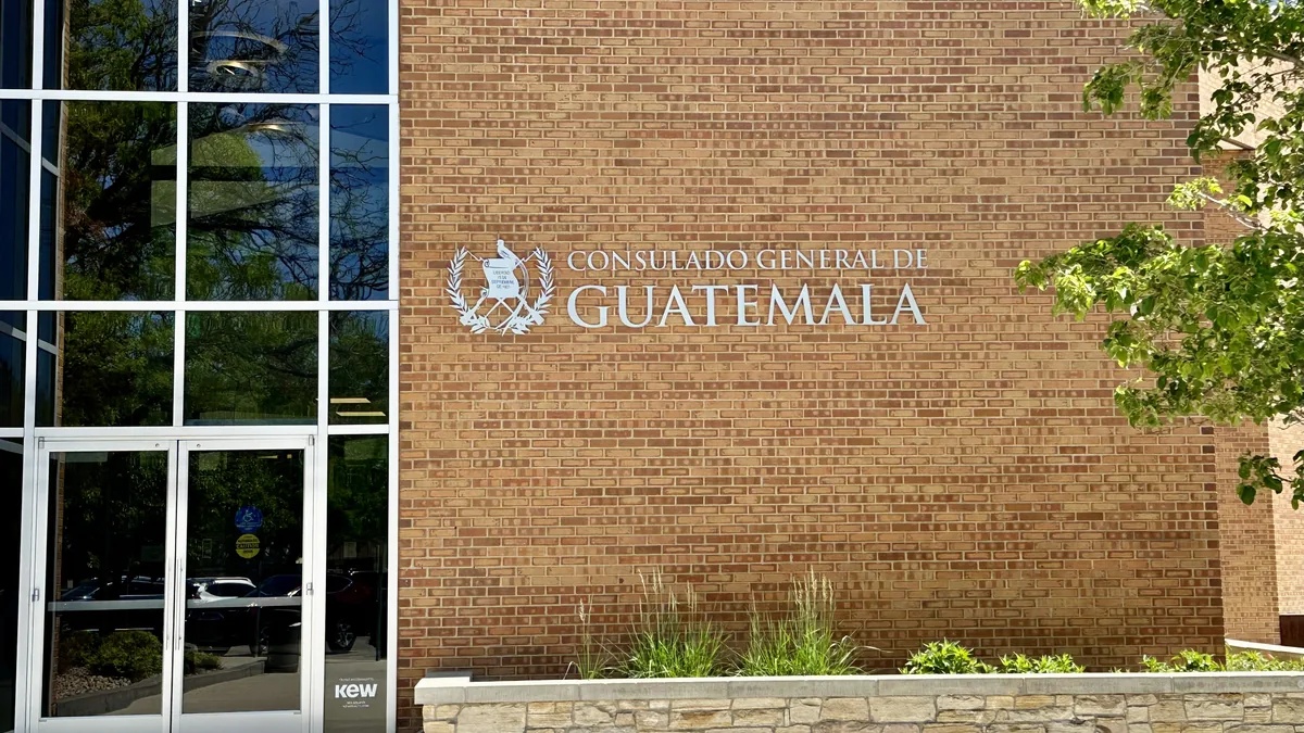 The Guatemala consulate building in Denver, Colorado.