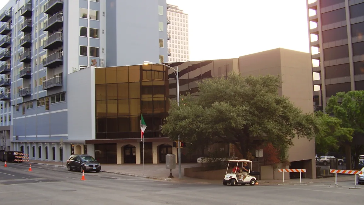 The Mexico consulate building in Austin, Texas.