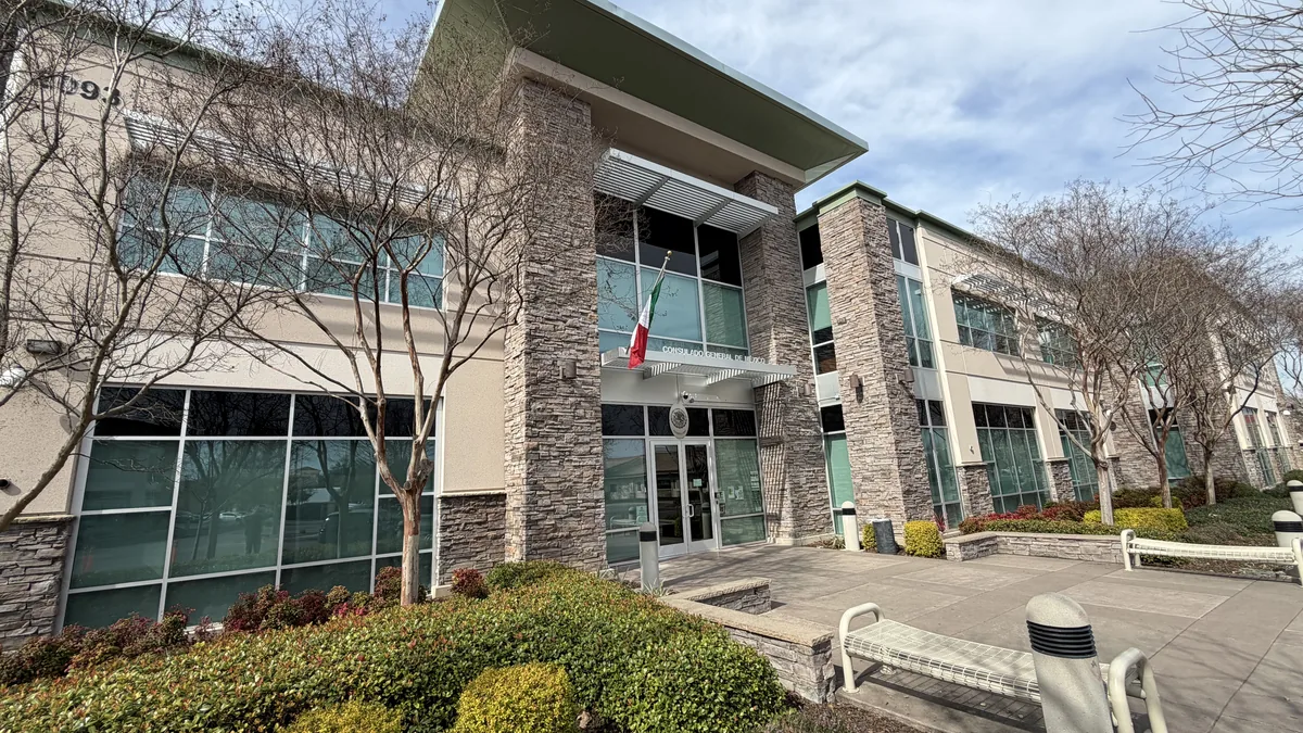 The Mexico consulate building in Sacramento, California.
