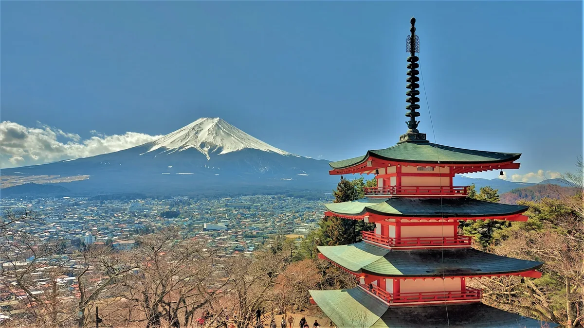 Mount Fuji, Japan.