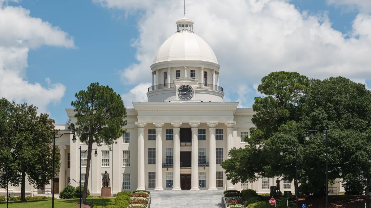 The Alabama State Capitol in Montgomery.