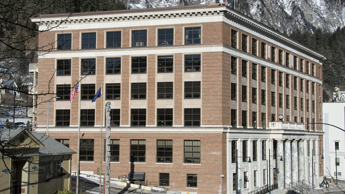 The Alaska State Capitol in Juneau.