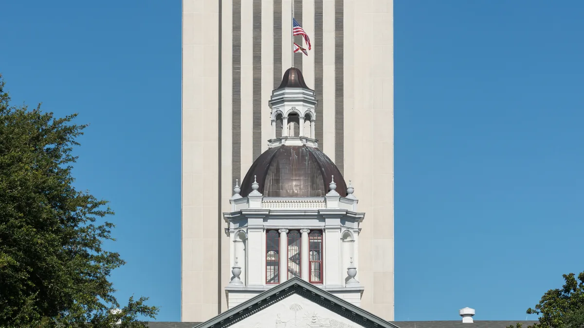 The Florida State Capitol in Tallahassee.