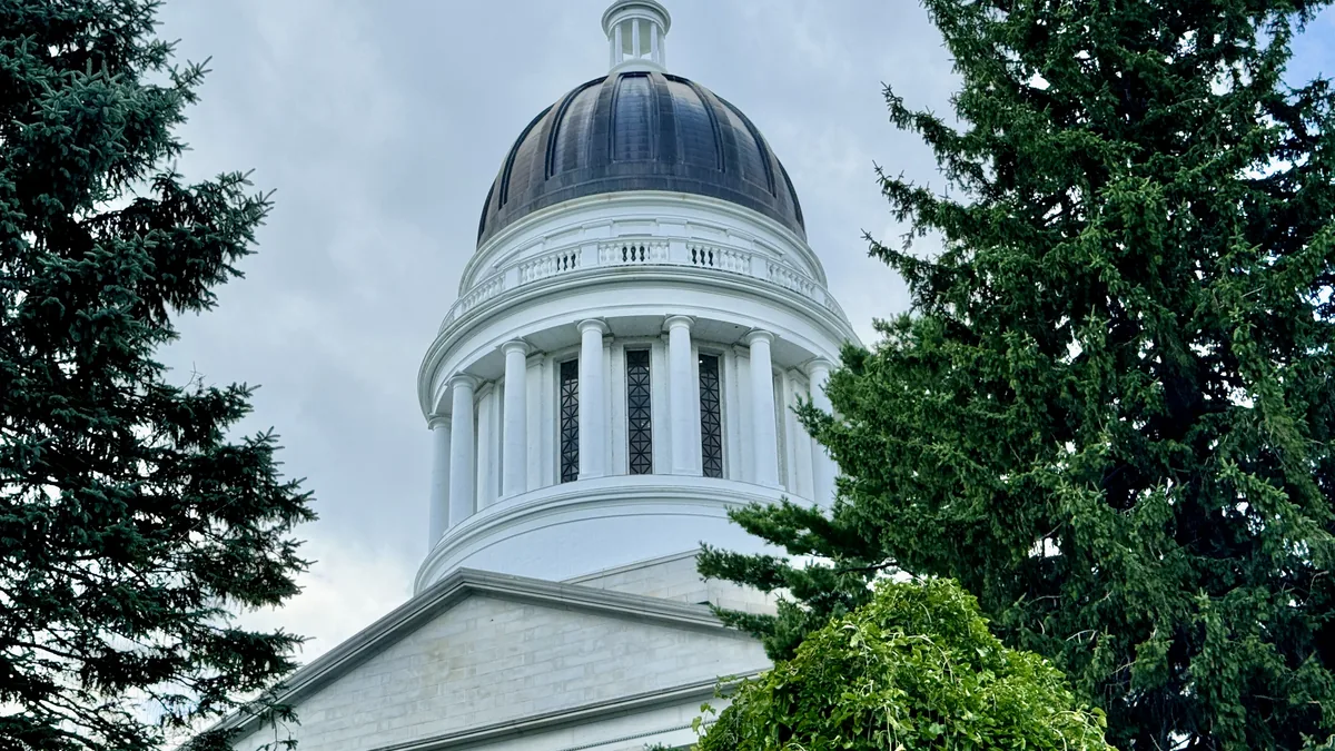 The Maine State House in Augusta.