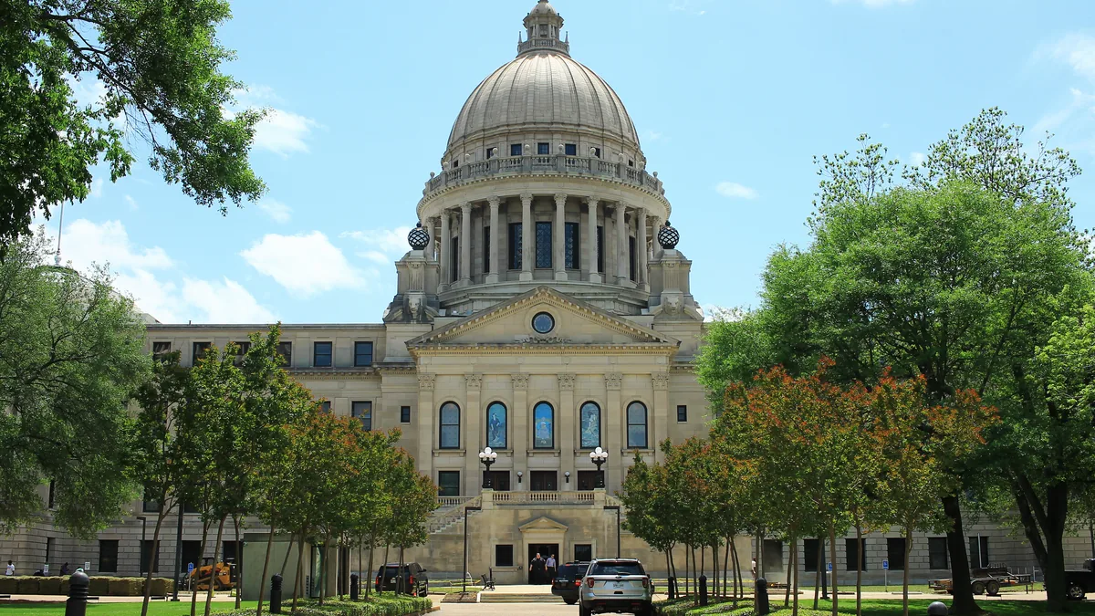 The Mississippi State Capitol in Jackson.