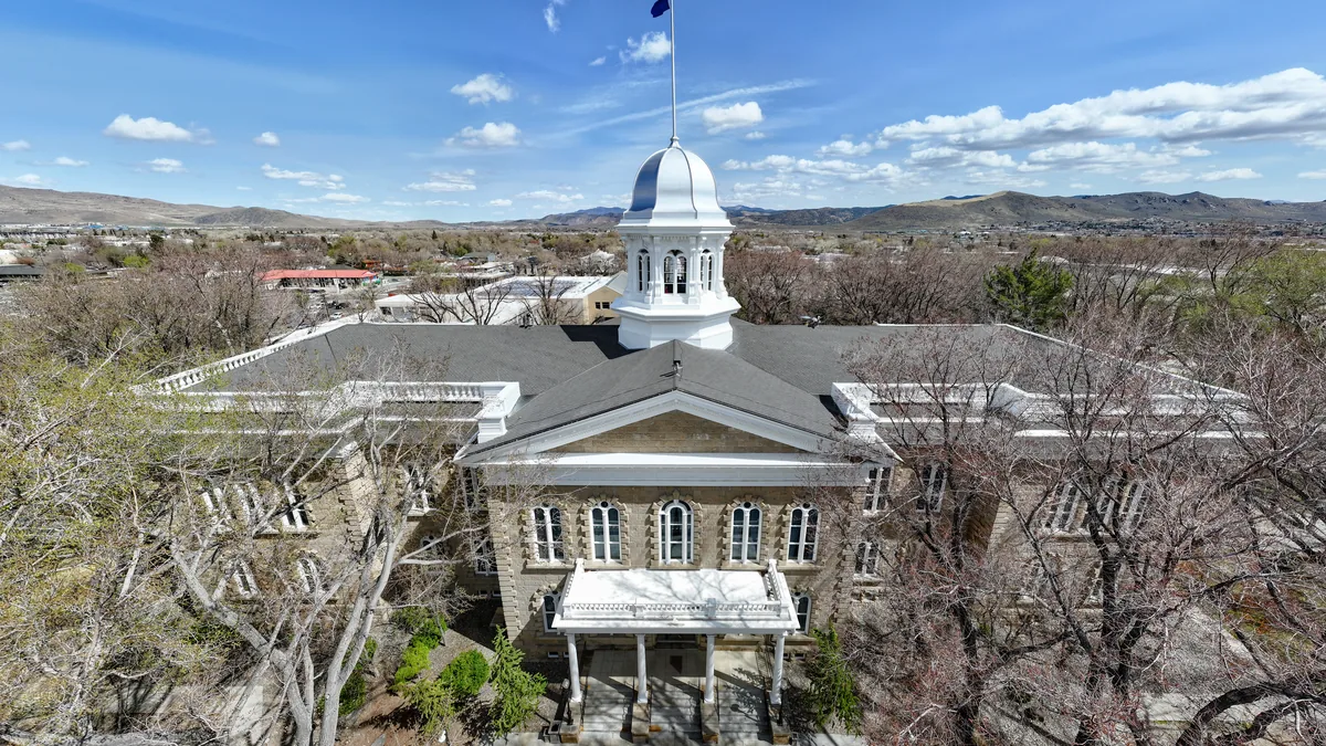 The Nevada State Capitol in Carson City.