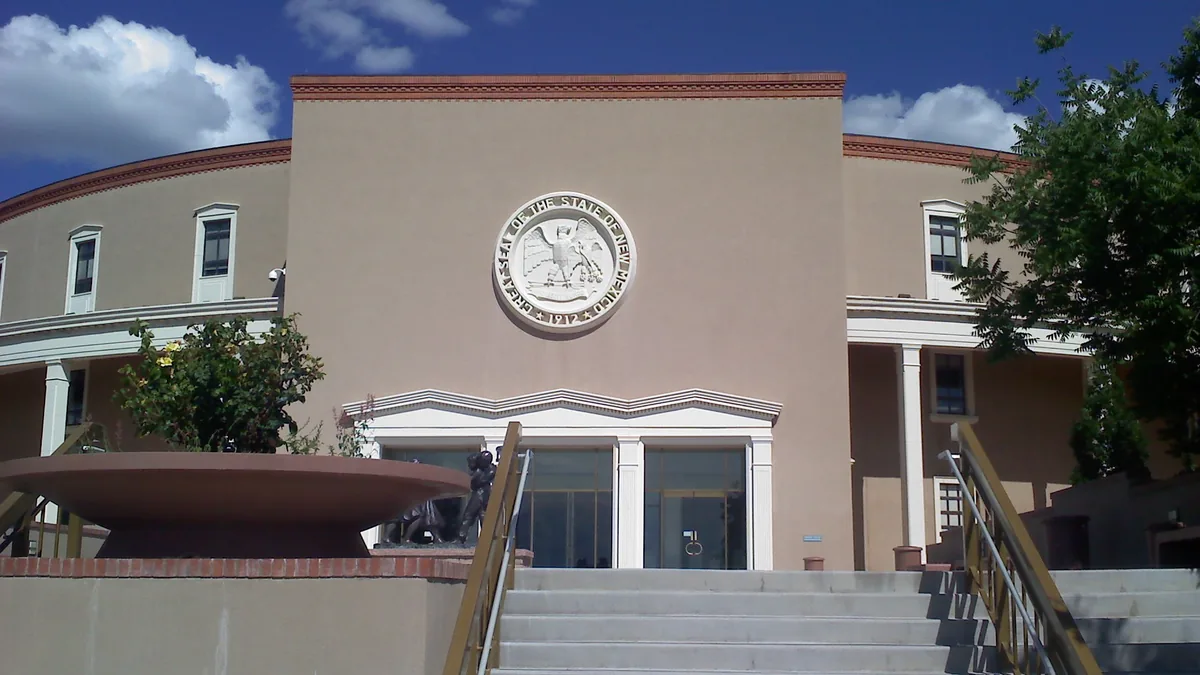 The New Mexico State Capitol in Santa Fe.