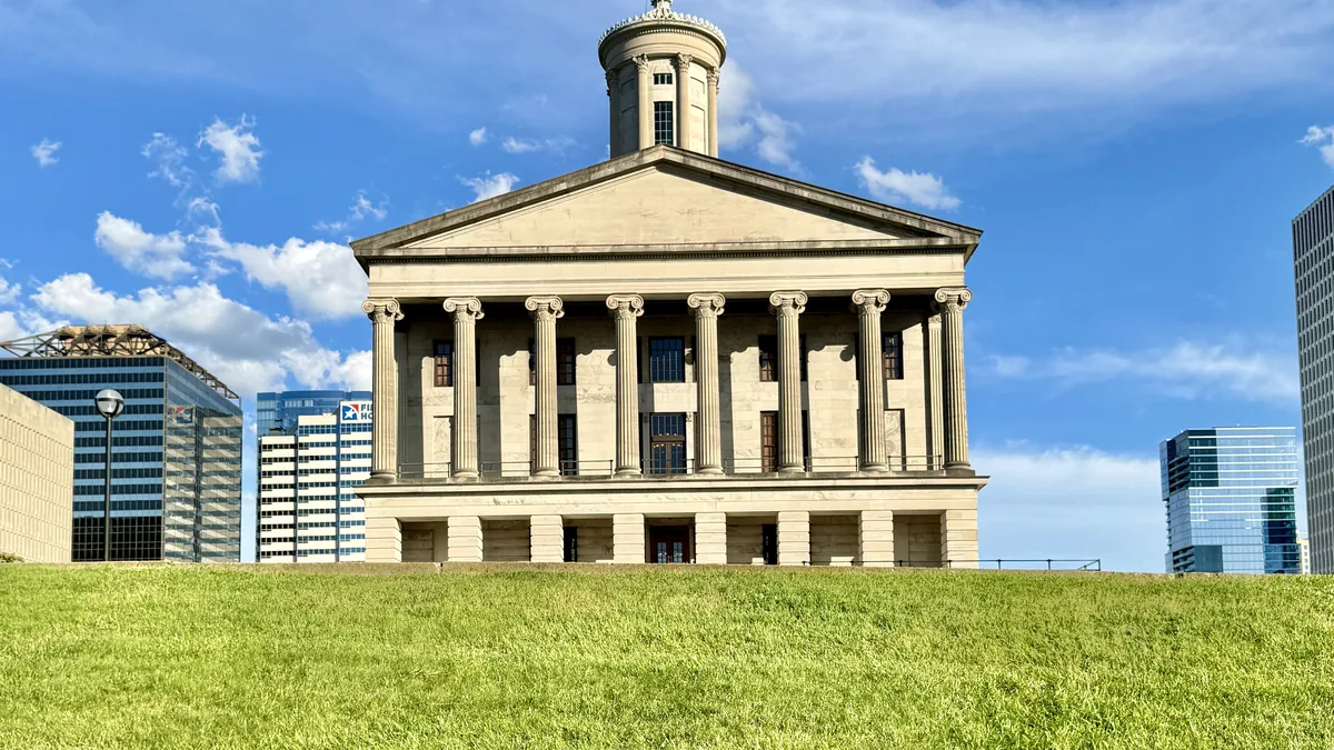 The Tennessee State Capitol in Nashville.